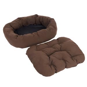 Zooplus Exclusive XL120 x B105 x H25 cm Hondenmand Cozy Mokka