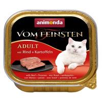 6x100g Adult Kalkoen & Konijn animonda Vom Feinsten Kattenvoer