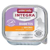 6x100g Protect Adult Diabetes Schaaltje Gevogelte animonda Integra Kattenvoer