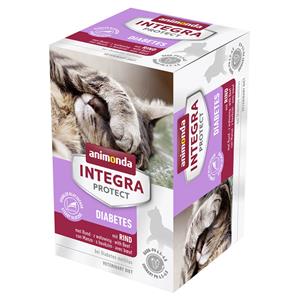 6x100g Protect Adult Diabetes Schaaltje Rund animonda Integra Kattenvoer