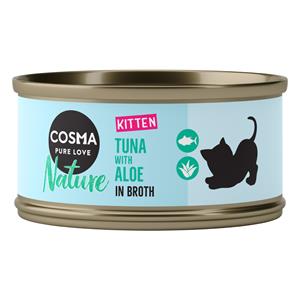 Cosma 6 x 70 g  Nature Kitten Kattenvoer - Kip