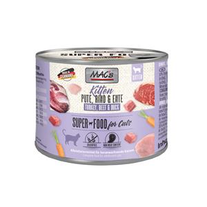 MAC's 6x200g MAC´s Cat Kitten (kalkoen, rund, eend) Kattenvoer