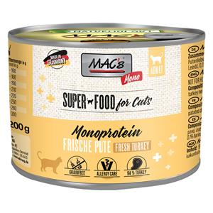 MAC's 6x200g MAC´s Cat Mono Sensitive Kalkoen Kattenvoer