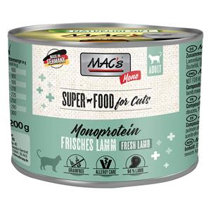 MAC's 6x200g MAC´s Cat Mono Sensitive Lam Kattenvoer