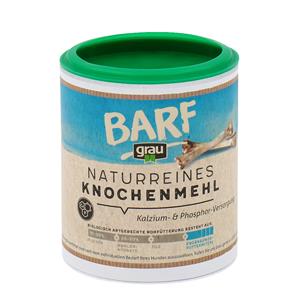 Grau Naturreines Knochenmehl 400g