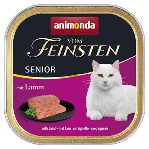 6x100g Senior met Lam animonda Vom Feinsten Kattenvoer