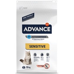 Advance Adult Sensitive High Protein met zalm kattenvoer 2 x 10 kg