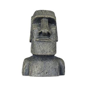 aquadella Aqua Della Moai Beeld - Aquarium - Ornament - 11x9x17 cm