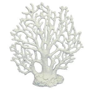 aquadella Aqua Della Octokoraal - Aquarium - Ornament - 19x6x21 cm Wit