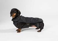 fashiondog Hundemantel speziell für Dackel - Schwarz - 33 cm - Fashion Dog