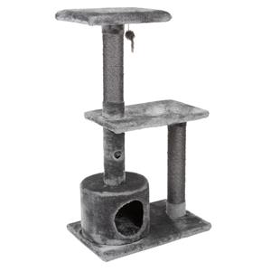 Zooplus Exclusive Erebus Krabpaal Donkergrijs H103 x L58 x B38 cm
