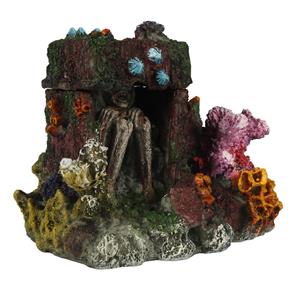 aquadella Aqua Della Verdwaald Bot - Aquarium - Ornament - 15x11x11.5 cm