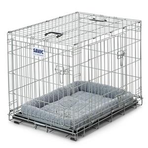 M: L 76 x B 53 x H 61 cm - Savic Dog Residence Hondenbench incl. kussen