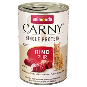 6x400g Rund Single Protein Adult Animonda Carny Kattenvoer Nat