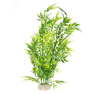 aquadella Aqua Della Decor Plant Bamboo - Aquarium - Kunstplant - 27 cm Groen