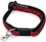 Beeztees Mystic - Kittenhalsband - Nylon - Rood - 23x0,8x0,2 cm