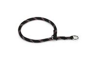 Beeztees - Halsband Hond - Rond - Nylon - Zwart - 45 cm x 8 mm