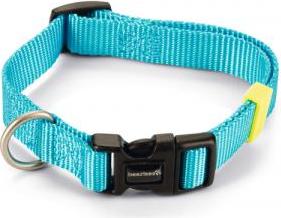 Beeztees Uni - Halsband Hond - Nylon - Licht Blauw - 26-40cmx15mm