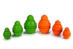 Beeztees Sumo Play - Hondenspeeltje - Groen - S - 6x6x8 cm