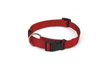 Beeztees - Halsband Hond - Nylon - Rood - 40-65 cm x 25 mm