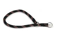 Beeztees - Halsband Hond - Rond - Nylon - Zwart - 60 cm x 13 mm