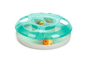 Beeztees Trainingswiel Scudie - Kattenspeeltje - Groen - ⌀25cm