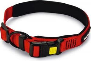Beeztees Parinca Premium - Hondenhalsband - Nylon - Rood - 45-50 cm x 25 mm