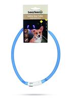 Beeztees Siliconen - Veiligheidshalsband - Blauw - 70 cm