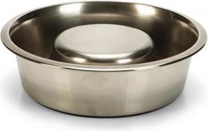 Beeztees anti schrokbak voor standaard - Hondenvoerbak - RVS - 25 cm