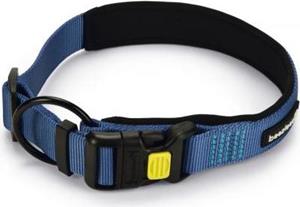 Beeztees Parinca Premium - Hondenhalsband - Nylon - Blauw - 55-60 cm x 30 mm