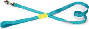 Beeztees Uni - Hondenriem - Nylon - Licht Blauw - 120cmx20mm