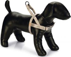 Beeztees Parinca Premium Comfort - Hondentuig - Nylon - Lichtgrrijs - 72-90 cm x 30 mm