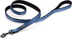 Beeztees Parinca Premium - Hondenriem - Nylon - Blauw - 180 cm x 25 mm