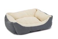 Beeztees Mogina - Kattenmand - Pluche - Blauw - 45x45x18