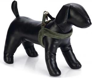 Designed by Lotte Velura - Hondentuig - Groen - L - 20 mm x 62 cm