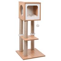 VidaXL Kattenkrabpaal met sisal krabmat 90 cm