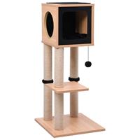 vidaxl Kattenkrabpaal met sisal krabmat 90 cm