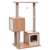 vidaxl Kattenkrabpaal met sisal krabmat 104 cm