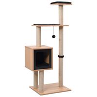 VidaXL Kattenkrabpaal met sisal krabmat 123 cm