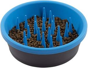 Popware Slow Feeder Blauw