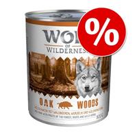Wolf of Wilderness Extra voordelig! Voordeelpakket  24 x 800 g - Green Fields Senior - Lam & Kip