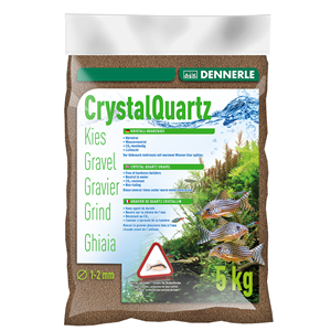 Dennerle Kristal Grind Donkerbruin 1-2MM 5KG