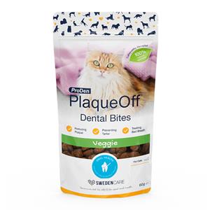 ProDen PlaqueOff croq-bites voor katten - 60 g