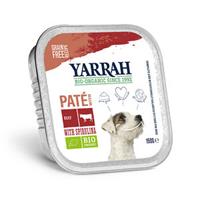 12x Yarrah Bio Hondenvoer Paté Rund&Kip 150 gr