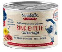 Sanabelle Natvoeding met Gans en Kip - 6 x 180 g