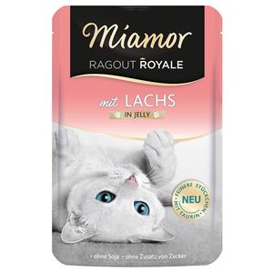 Voordeelpakket Miamor Ragout Royale 22 x 100 g Kattenvoer - Zalm