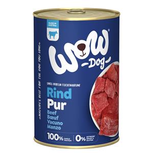 6x 400g WOW Puur Rundsvoer Nat