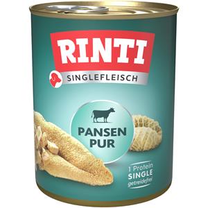 RINTI Singlefleisch 6 x 800 g Hondenvoer - Puur Pens