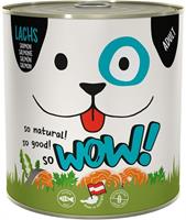 6x 800g WOW Adult Zalm Hondenvoer Nat