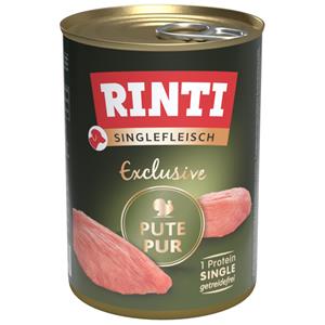 Rinti Sensible Puur 6 x 400 g - Kalkoen Puur